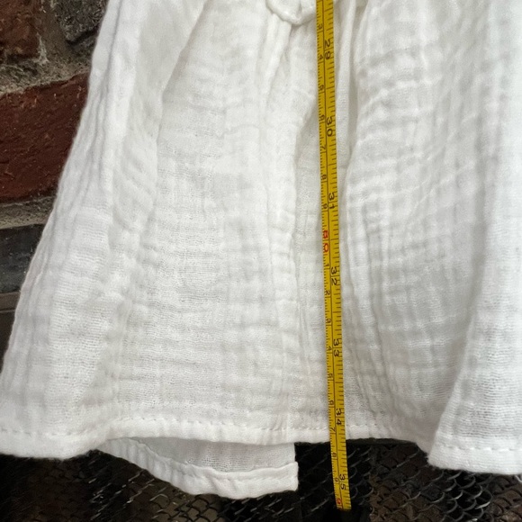 Musette Off White Halter Mini Sundress for Weddings - Picture 13 of 14